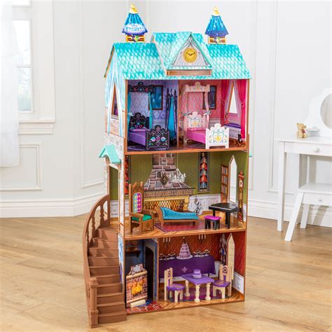 disney dollhouse|kidkraft disney frozen doll house.